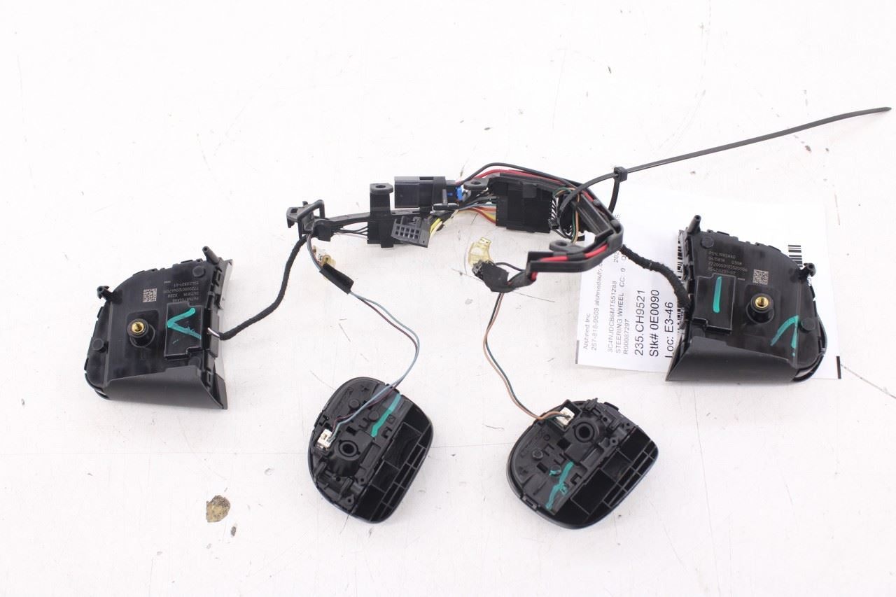 20-21 Jeep Compass Limited 2.4L 4WD Steering Wheel Multi Control Button Switches - Alshned Auto Parts