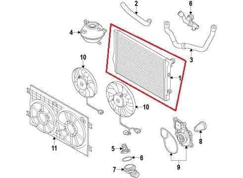 14-22 Volkswagen Passat SE Engine Coolant Cooling Radiator 5C0-121-251-K *ReaD* - Alshned Auto Parts