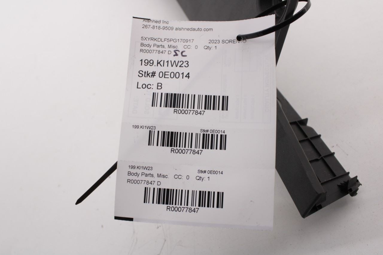 2021-2023 Kia Sorento X-Line SX Prestige Front Right Fender Filler Panel *ReaD* - Alshned Auto Parts