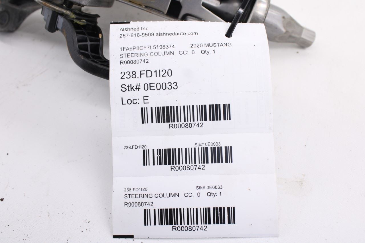 2015-2023 Ford Mustang GT 5.0L RWD Steering Column Assembly GR3C-3C529-AH OEM - Alshned Auto Parts