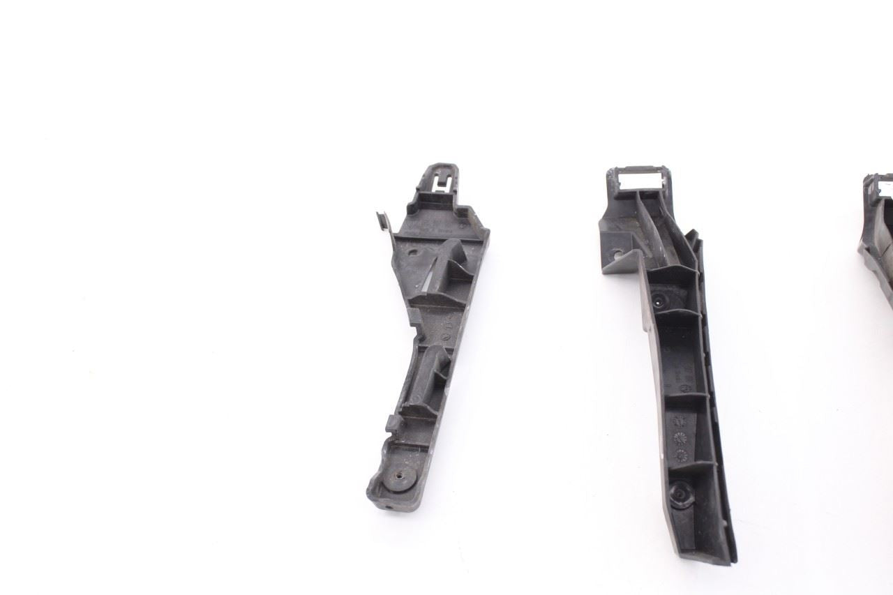 2011-14 Porsche Cayenne S Front Bumper RH LH Side Support Rail Mount Bracket Set8