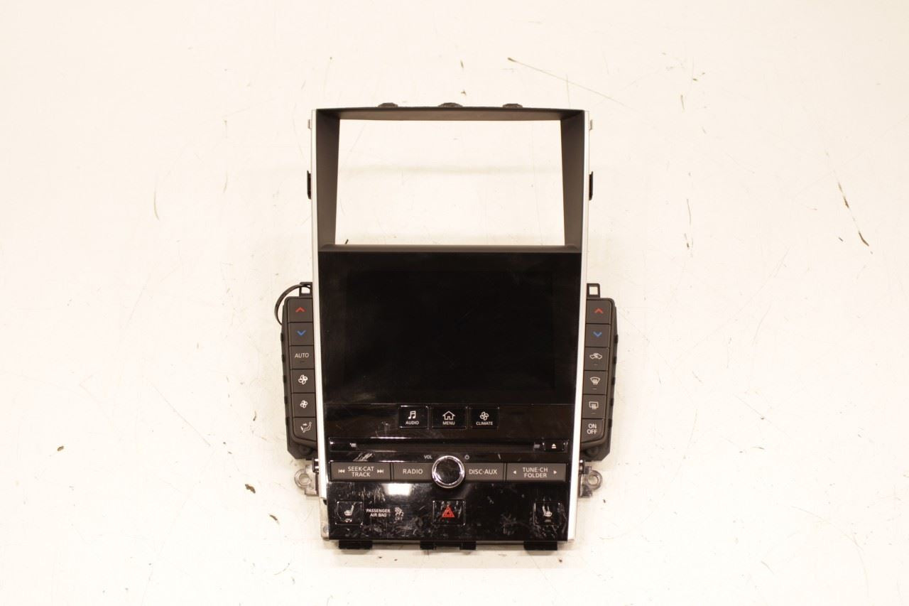 2015-2019 Infiniti Q50 Premium Radio Faceplate Climate Control Panel w/ Display - Alshned Auto Parts
