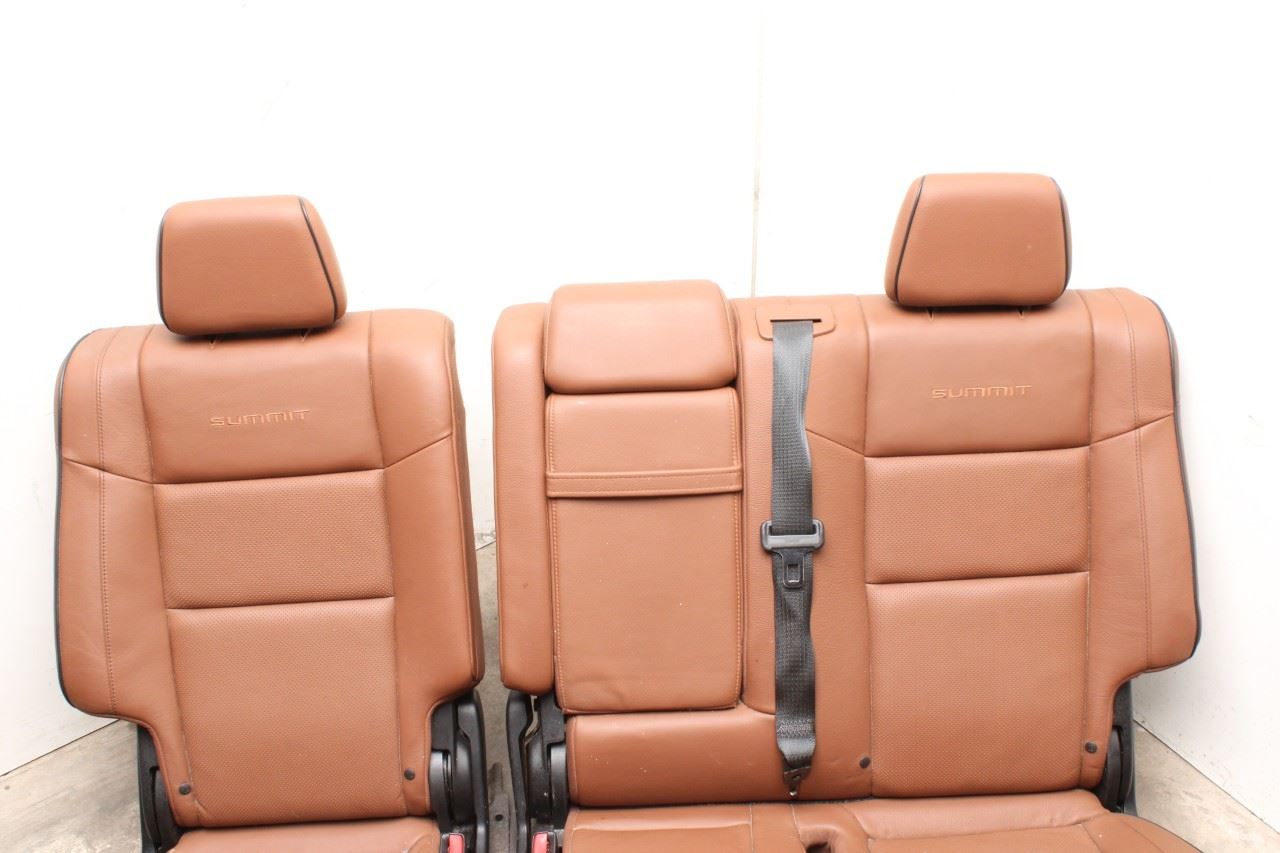 15-17 Jeep Grand Cherokee Summit Front and Rear 2nd Row RH LH Side Seat Complete - Alshned Auto Parts