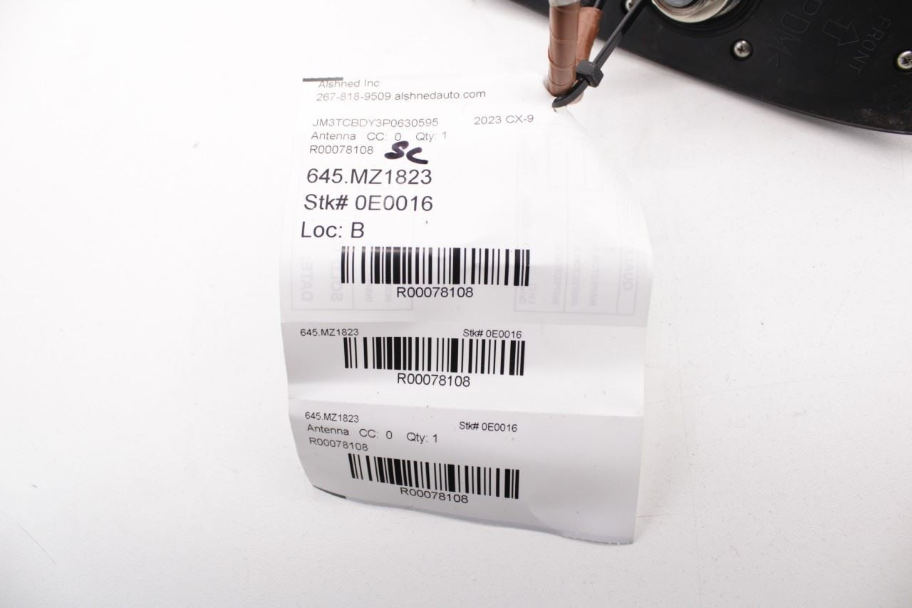 16-2023 Mazda CX-9 Grand Touring Roof Exterior Shark Fin Antenna TK78-66-930 OEM - Alshned Auto Parts