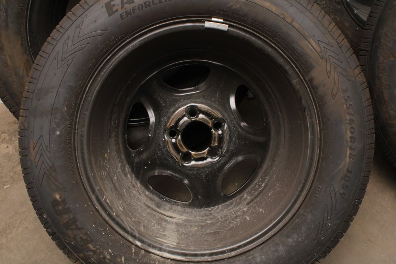 20-26 Ford Explorer Wheel Tire Goodyear Eagle Enforcer 255/60R18 R18x8 Set of 4 - Alshned Auto Parts