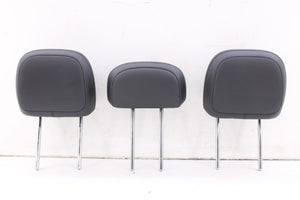 18-23 Jeep Compass Limited Rear RH LH Side and Center 2nd Row Seat Headrest Set