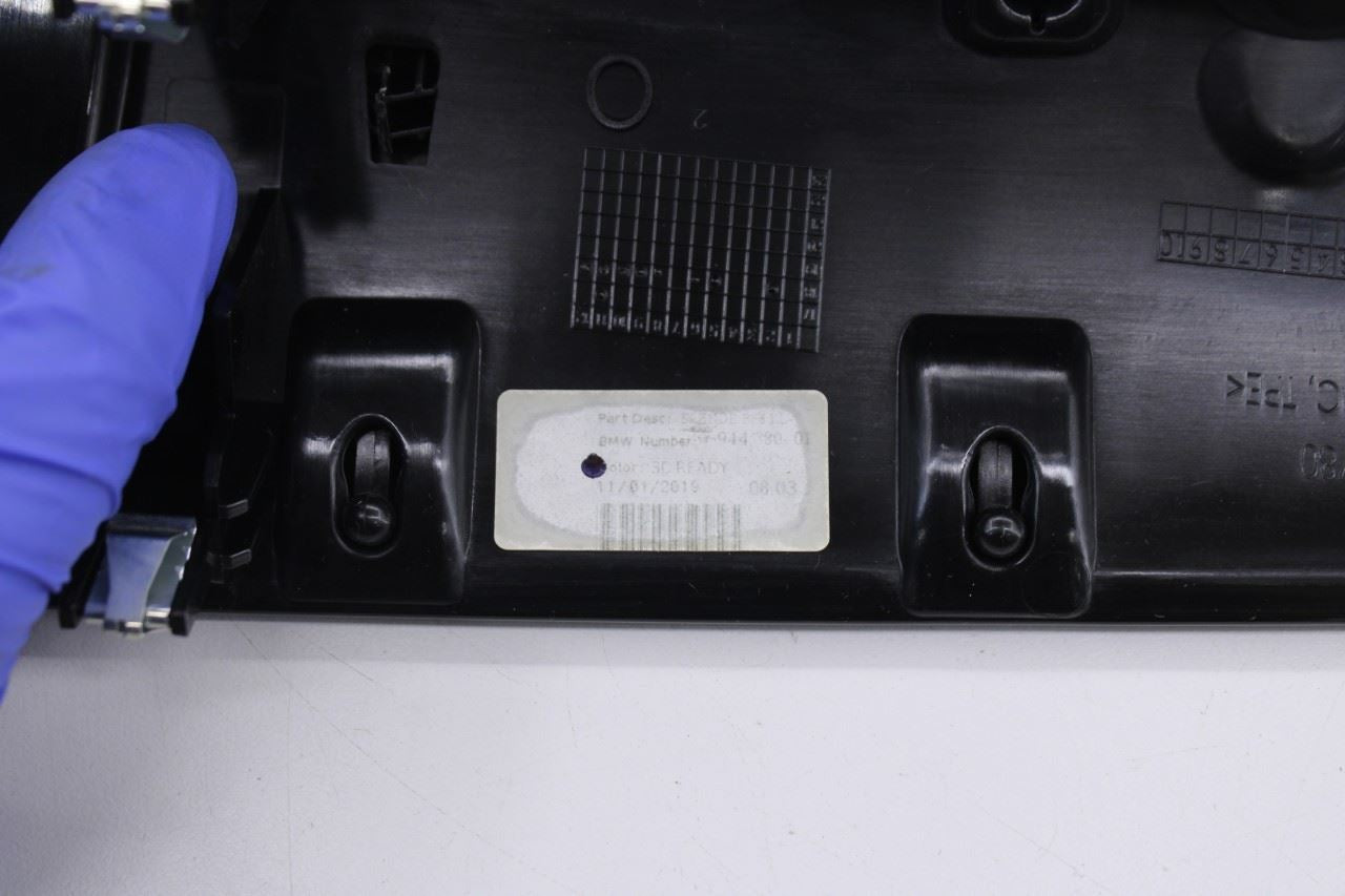 13-21 Mini Hardtop Cooper Right and Left Dash Decor Trim and Down Tube Cover Set8