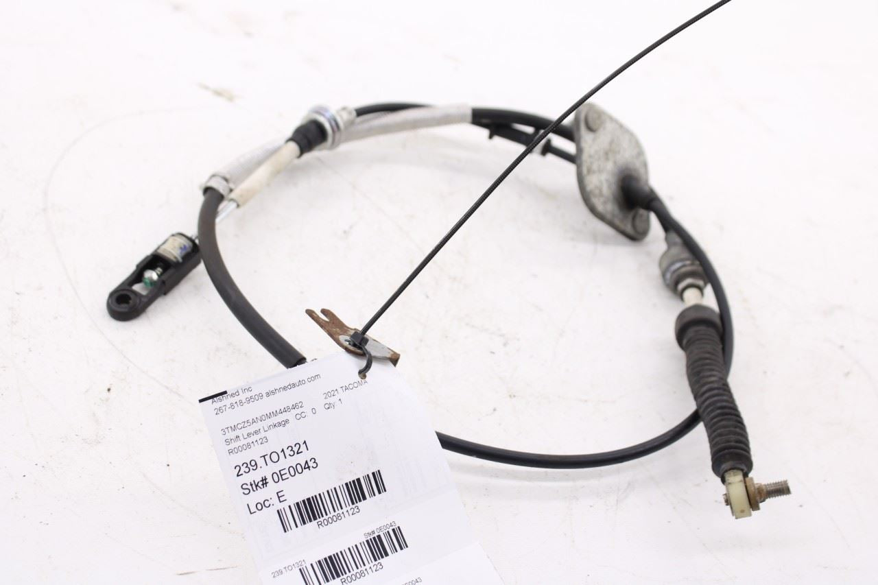 2015-23 Toyota Tacoma SR5 3.5L Auto Transmission Gear Shift Lever Control Cable8