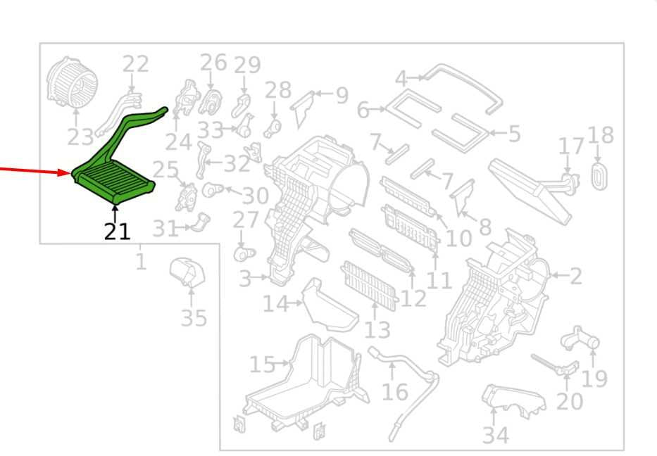 2014-2019 Kia Soul HVAC A/C Heater Core 97138-B2000 OEM1