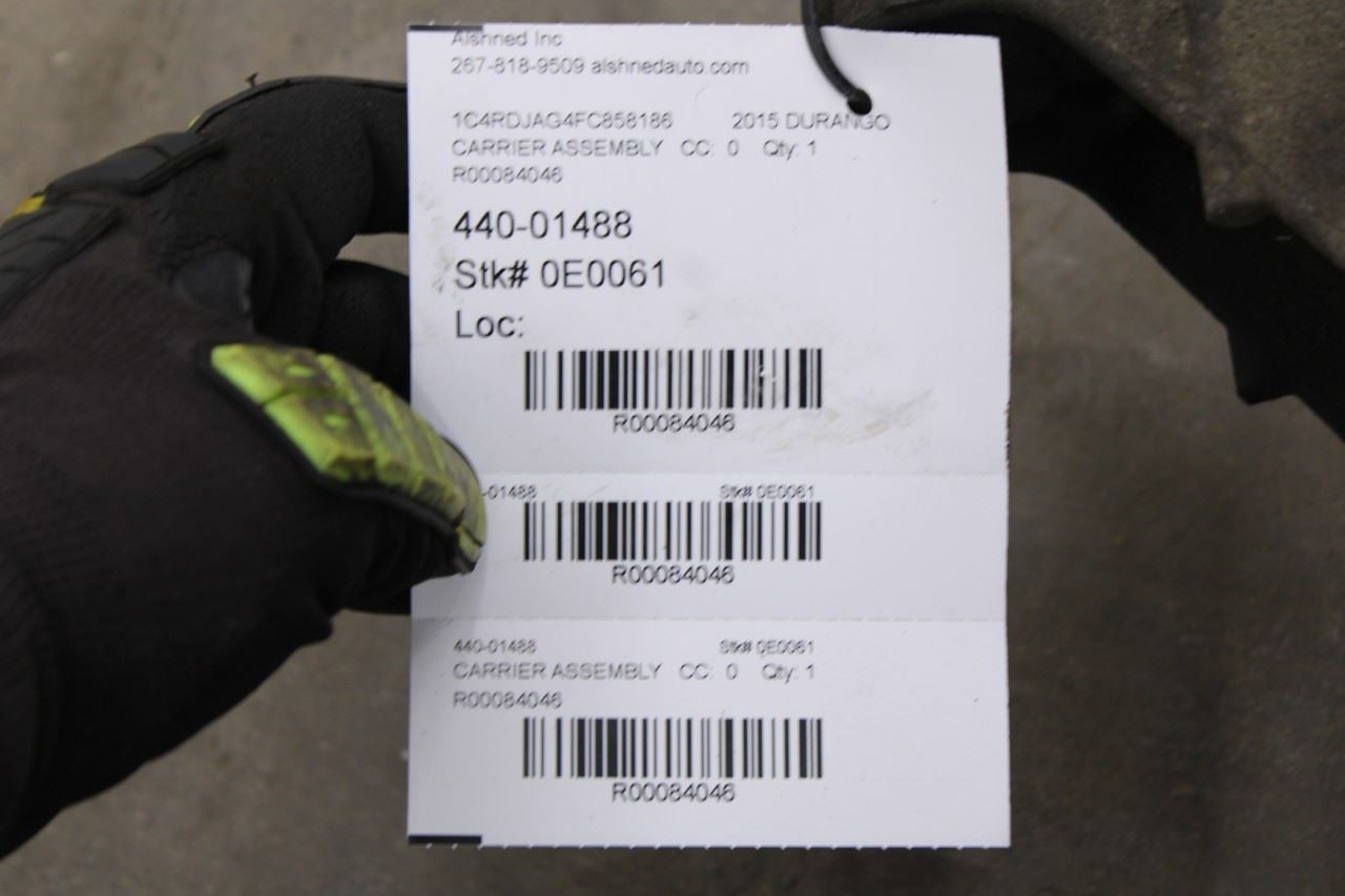 14-26 Dodge Durango SXT 3.6L AWD Rear Axle Differential Carrier 3.45 ratio 195mm - Alshned Auto Parts