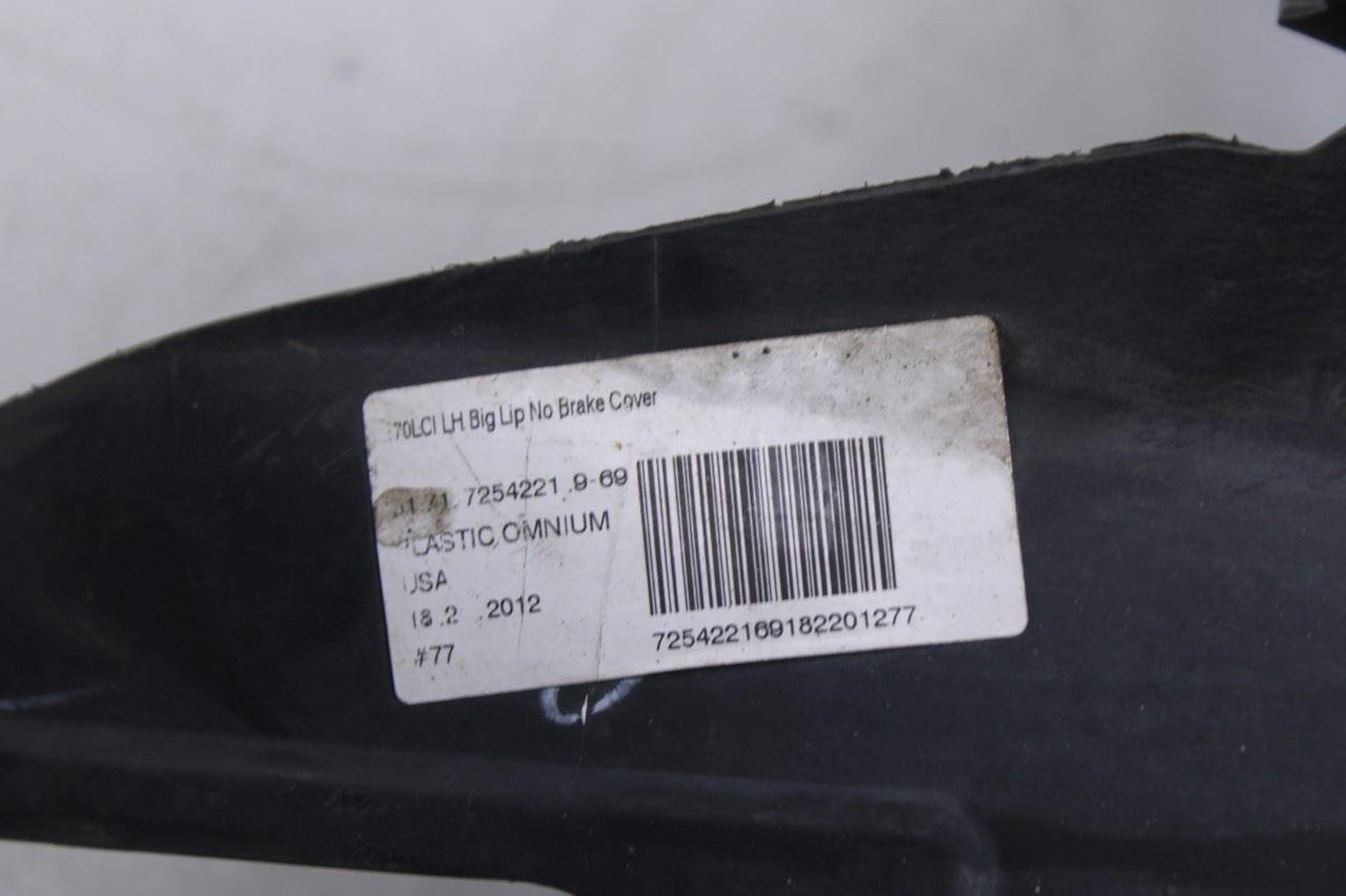 2007-2013 BMW X5 Xdrive35I Front Left Driver Side Wheelhouse Liner Splash Shield - Alshned Auto Parts