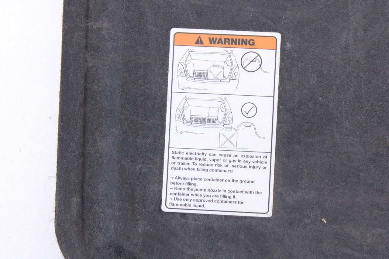 19-20 Hyundai Santa Fe SEL 2.4L AWD Rear Trunk Cargo Floor Reversible Carpet Mat - Alshned Auto Parts