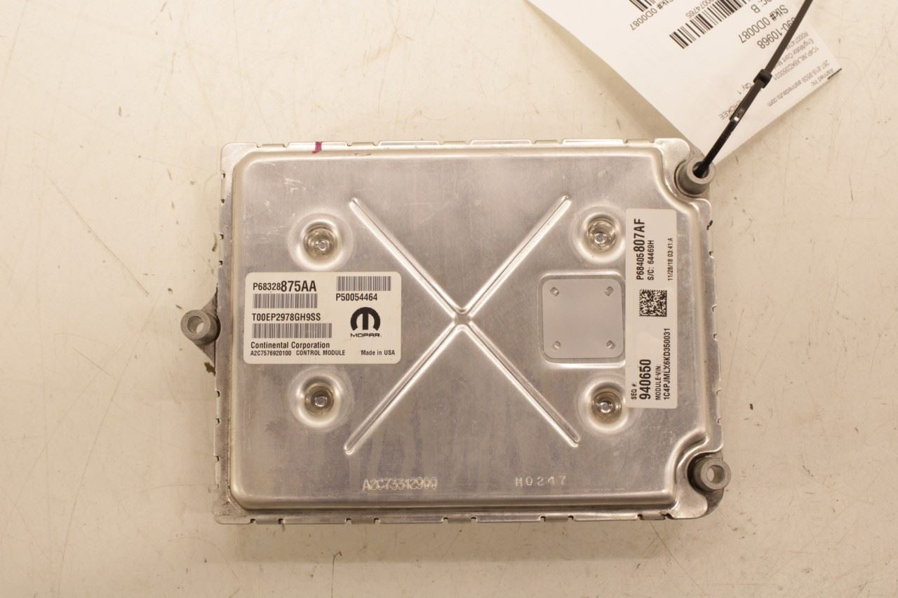 2019 Jeep Cherokee Latitude Engine Control Module ECU ECM 68328875AA OEM - Alshned Auto Parts