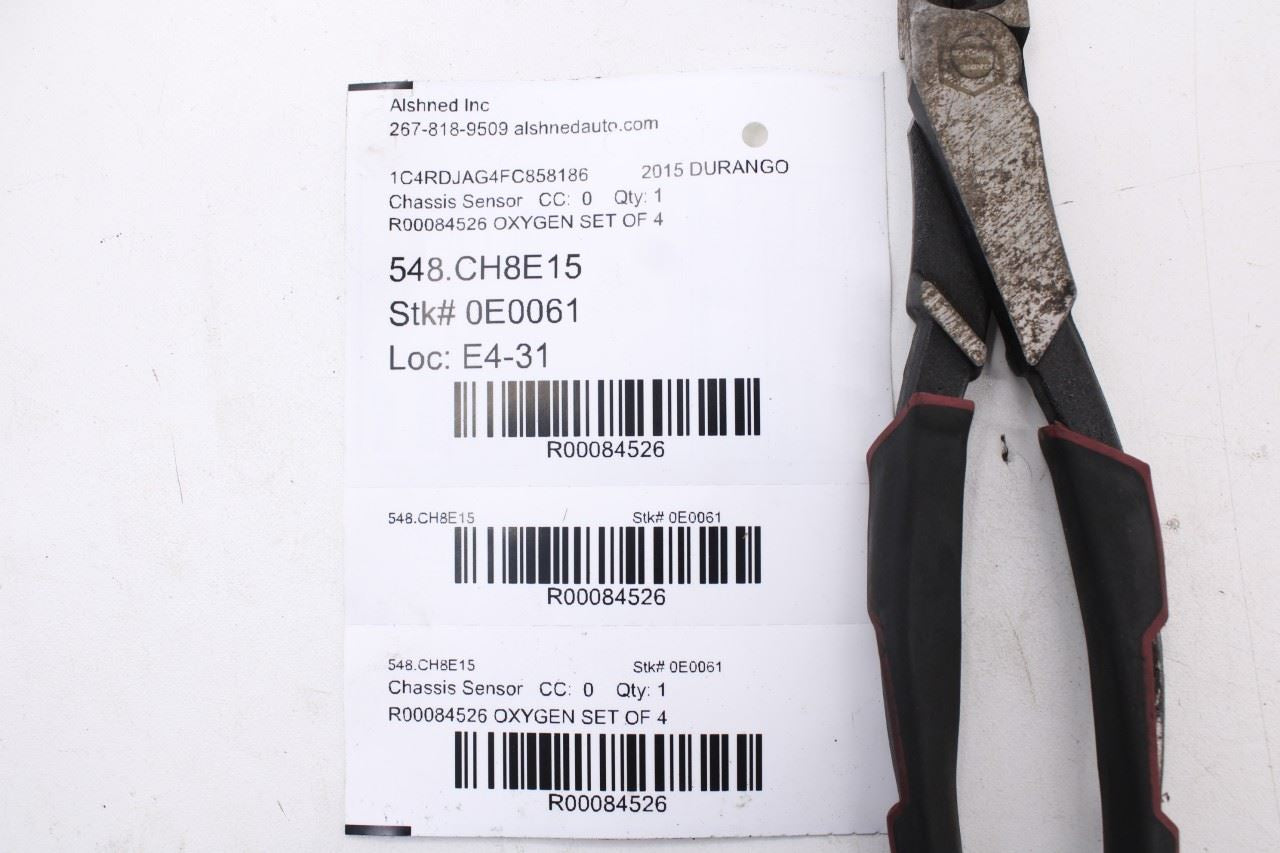 2012-2025 Dodge Durango SXT 3.6L Oxygen Sensor Set of 4 5149171AA OEM - Alshned Auto Parts