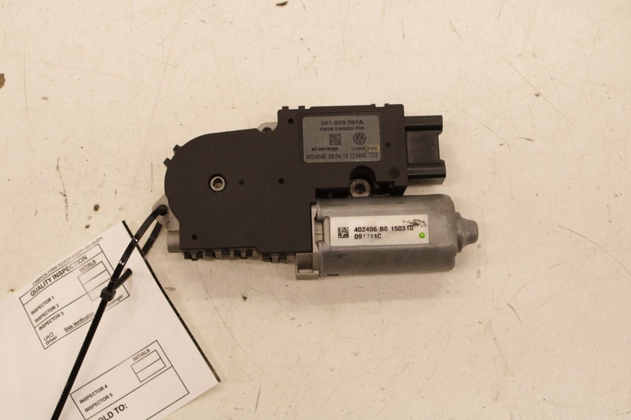 2012-2022 Volkswagen Passat SE Sunroof Sun Roof Motor 561959591A OEM - Alshned Auto Parts