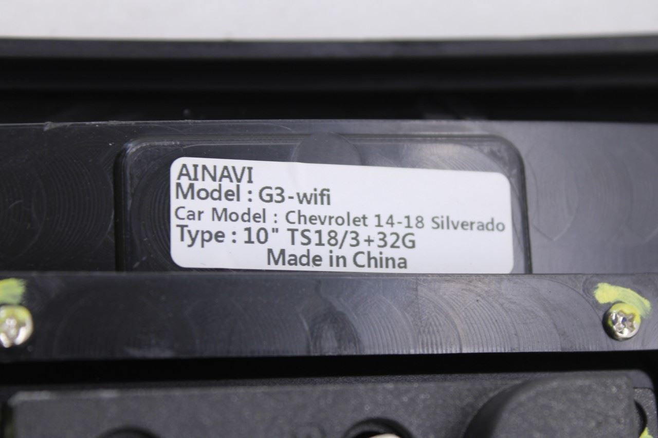 14-18 Chevrolet Silverado 1500 AC Heater Climate Control w/ Display AftermarkeT12