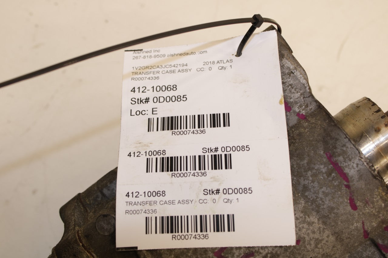 2018-2021 Volkswagen Atlas S 3.6L AWD Transfer Case 100K 0A6409053AP OEM - Alshned Auto Parts