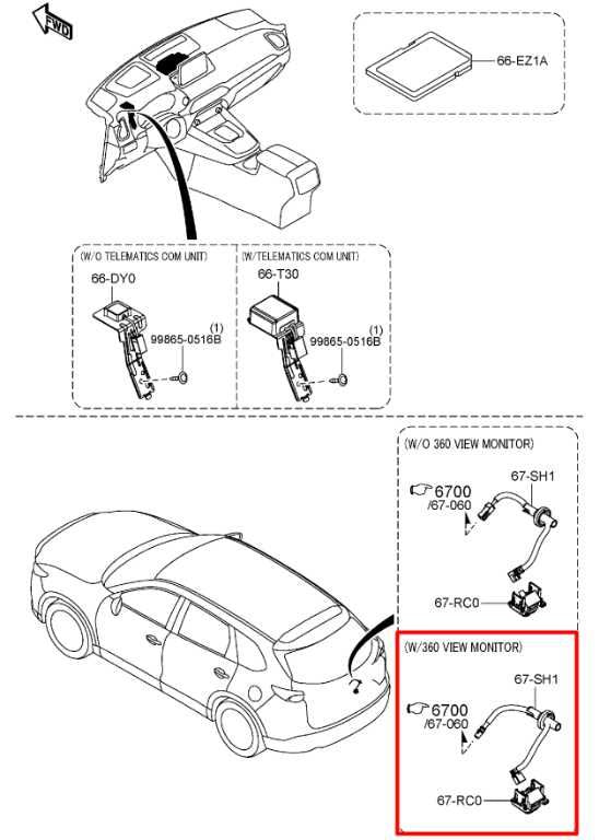 19-23 Mazda CX-9 Grand Touring 2.5L AWD Rear Liftgate Lid Parking Backup Camera - Alshned Auto Parts
