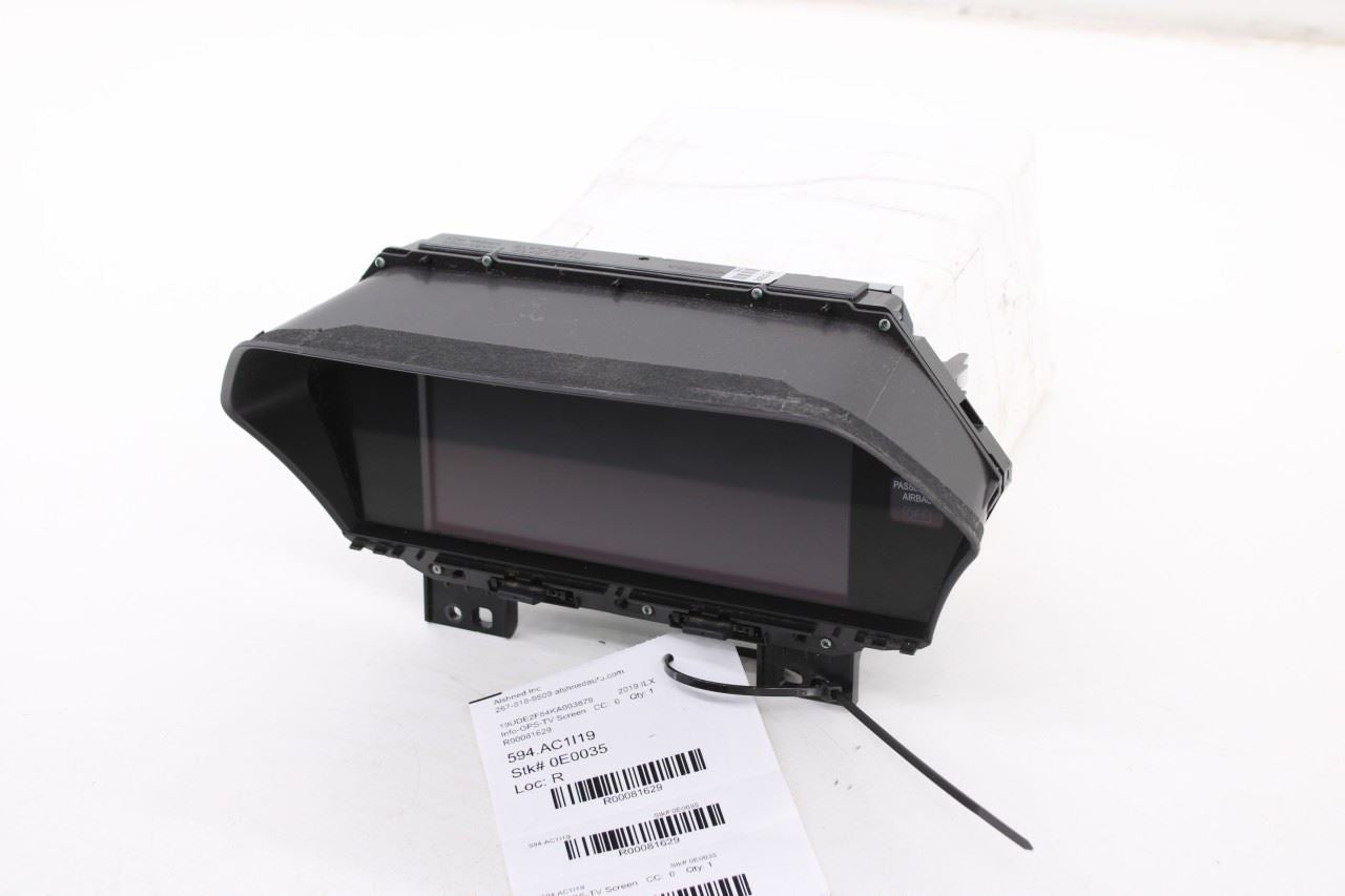2019-2022 Acura ILX Technology A-Spec Information Navigation 8.0 Display Screen5