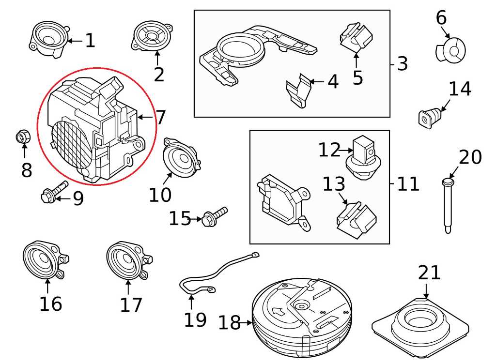 20-25 Mazda CX-30 2.5 S Front Left Side Door Subwoofer Audio Speaker BDTT-66-96Y - Alshned Auto Parts