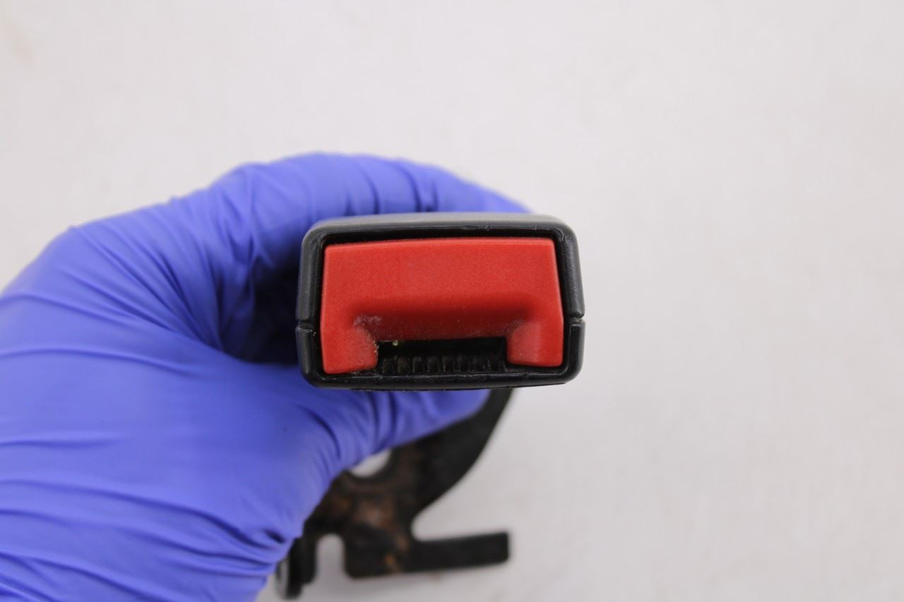 10-16 Mercedes-Benz E350 Rear RH LH Side and Center 2nd Row Seat Belt Buckle Set10