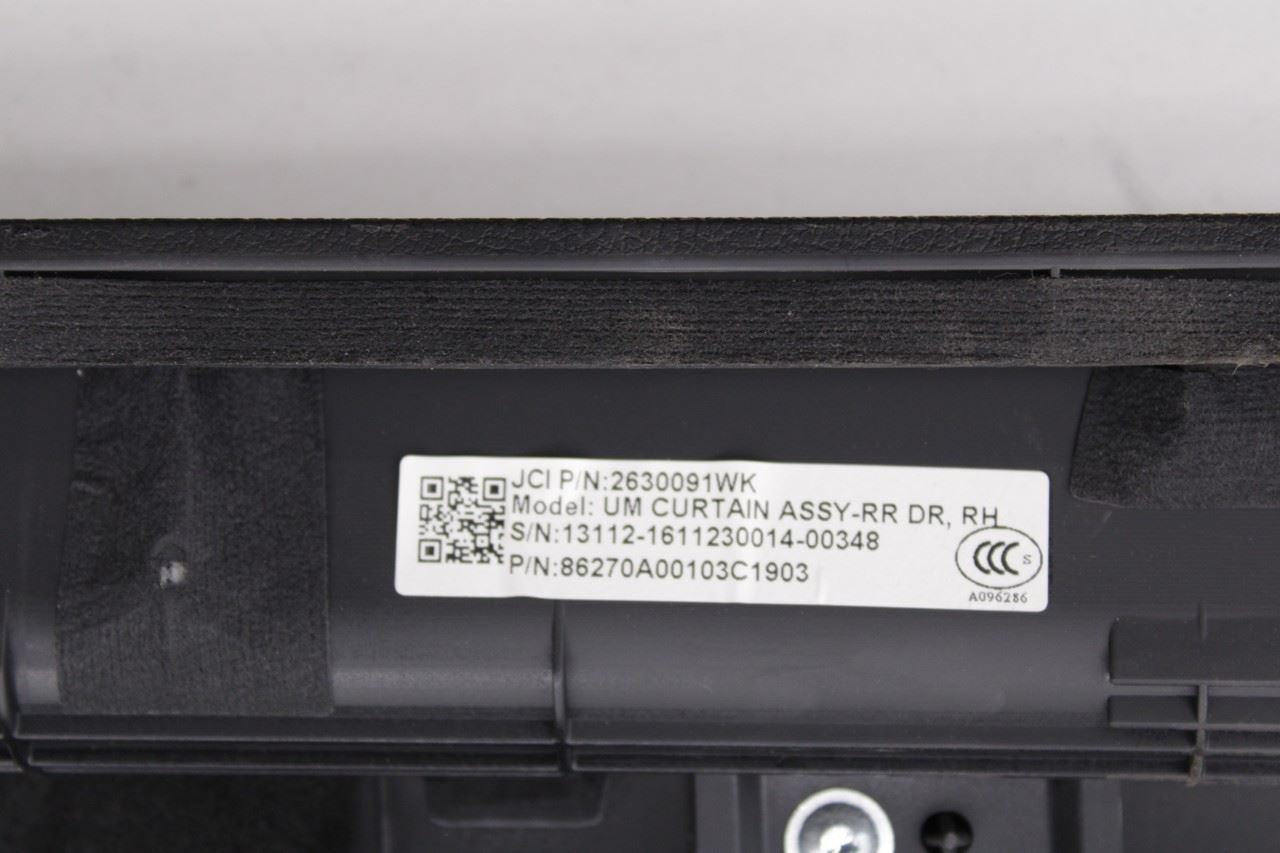 2016-2018 Kia Sorento EX Rear Right Door Trim Panel w/ Sunshade 83302-C6400C6A - Alshned Auto Parts