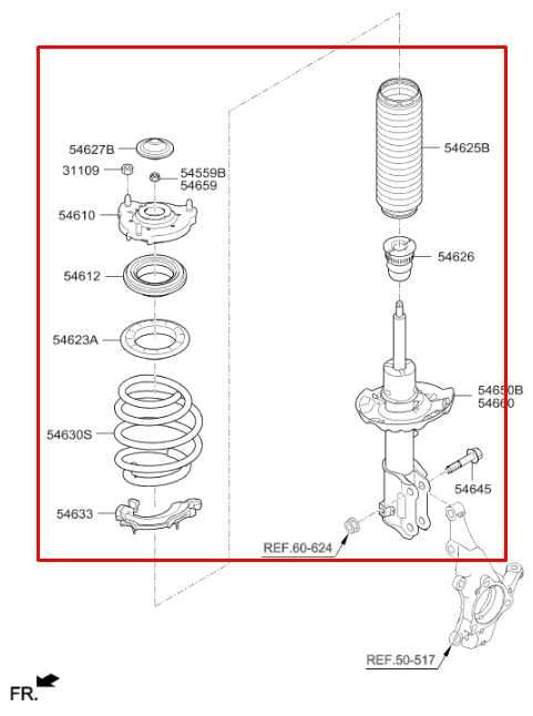 2016-2018 Hyundai Elantra SE FWD Front Suspension Left Side Shock Strut Absorber - Alshned Auto Parts