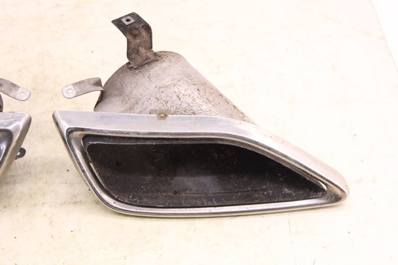 17-20 Lincoln MKZ Reserve Rear Bumper Exhaust Tip Insert Bezel Set HP5Z-17F827-A - Alshned Auto Parts