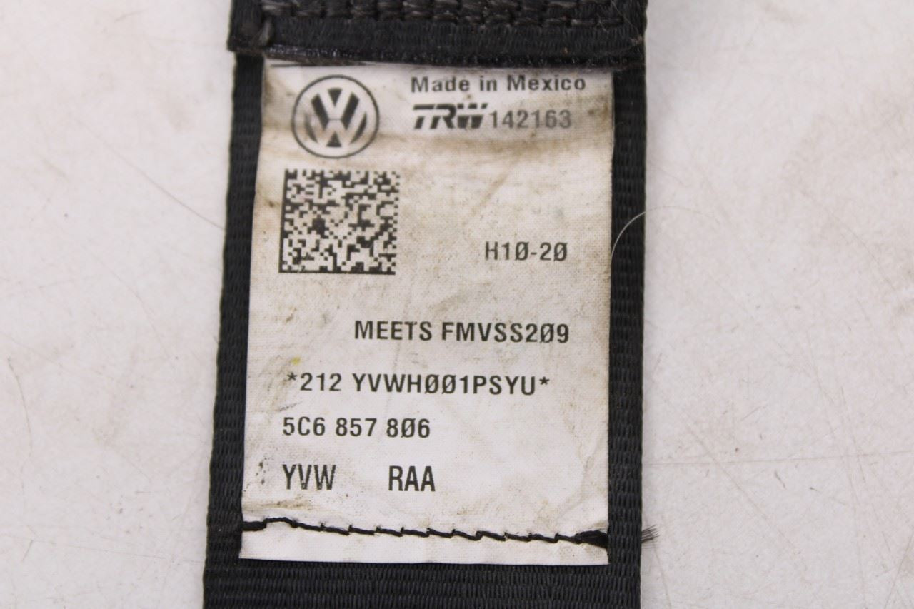 11-18 Volkswagen Jetta Sport Rear Passenger RH Side 2nd Row Seat Belt Retractor - Alshned Auto Parts