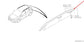 2017-21 Subaru Impreza 2.0I Limited LH and RH Roof Luggage Rack Rail 91151FL11A1