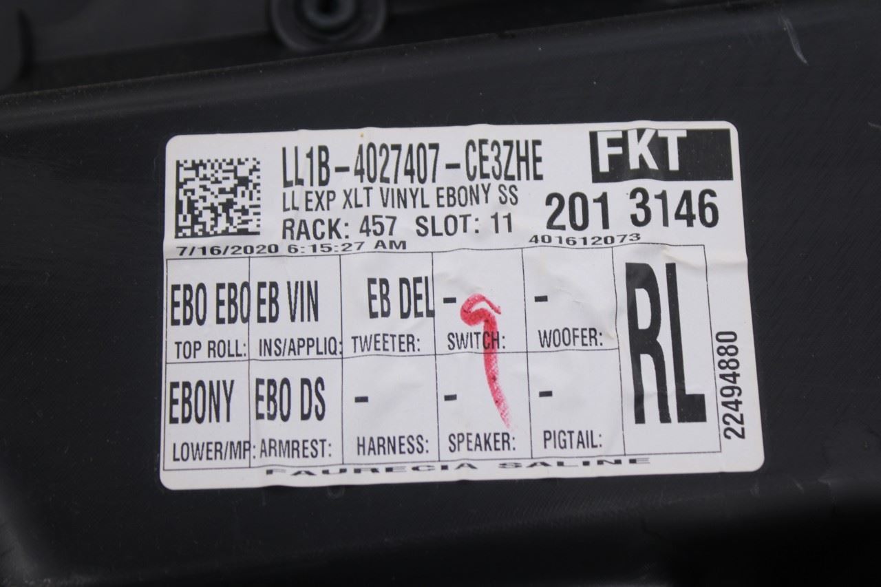 2020-21 Ford Expedition Max XLT Rear Left Door Trim Panel LL1B-4027407-CE *ReaD*16