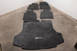 2013-19 Nissan Sentra SL Front Rear RH LH and Cargo Trunk Carpet Floor Mats Set