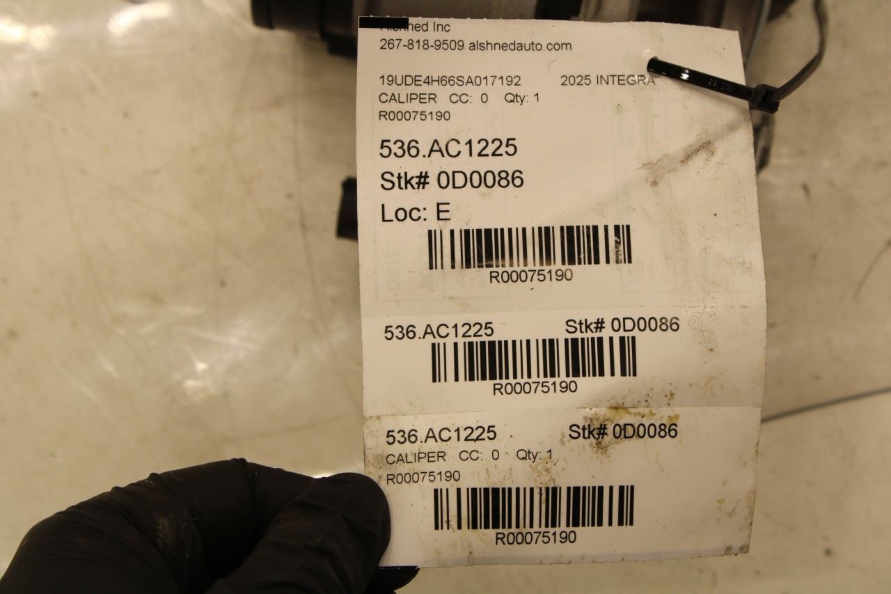 2023-2025 Acura Integra A-Spec Rear Left Side Disc Brake Caliper 43230-3S5-A01 - Alshned Auto Parts
