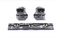 2023-25 BMW 430i xDrive Rear Bumper RH LH Upper Corner Support Mount Bracket Set - Alshned Auto Parts