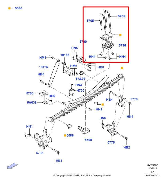 2014-18 Ford F250 Lariat 4WD Rear Right Left Leaf Spring U-Bolt Mount Plate Set - Alshned Auto Parts