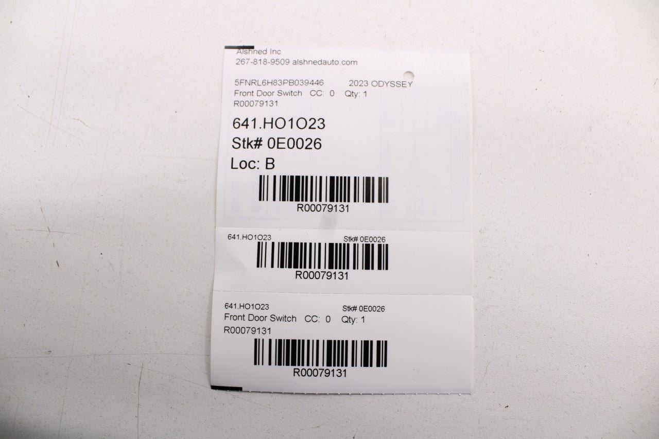 18-26 Honda Odyssey Front Left Door Master Power Window Switch 35750-THR-A221-M1 - Alshned Auto Parts