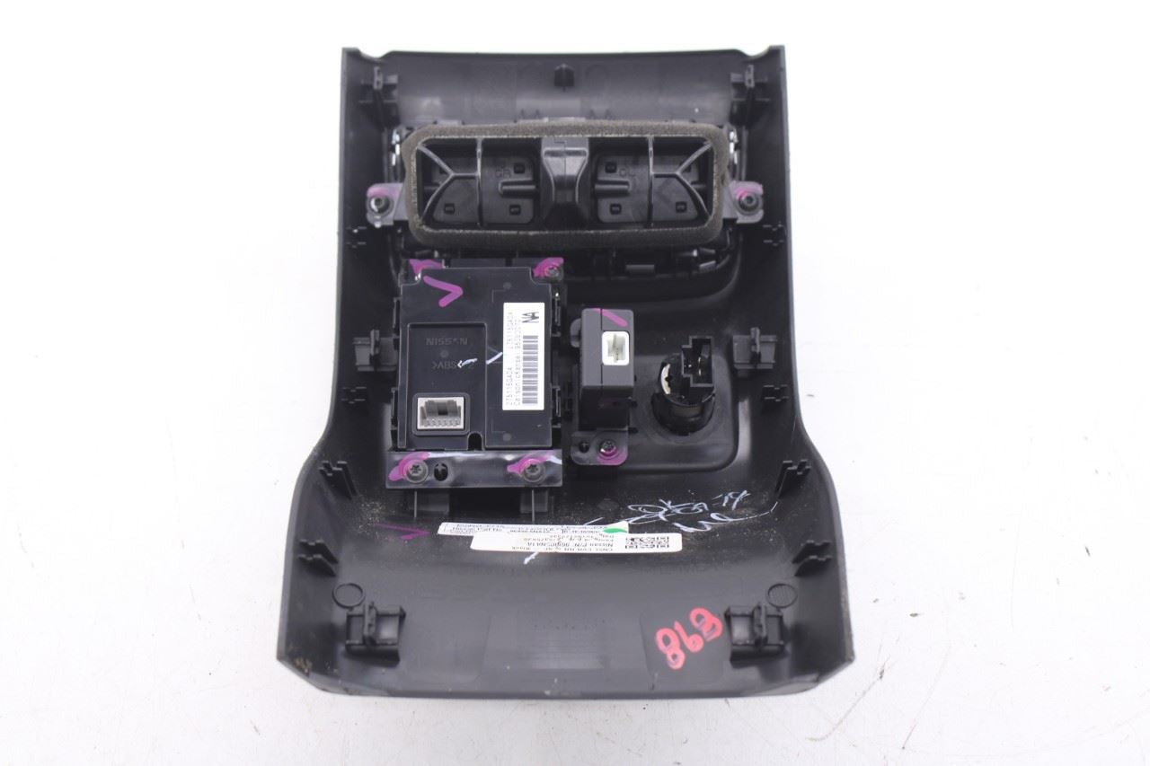 19-21 Infiniti QX50 ESSENTIAL RR Center Console Back Panel w/ AC Heater Control - Alshned Auto Parts