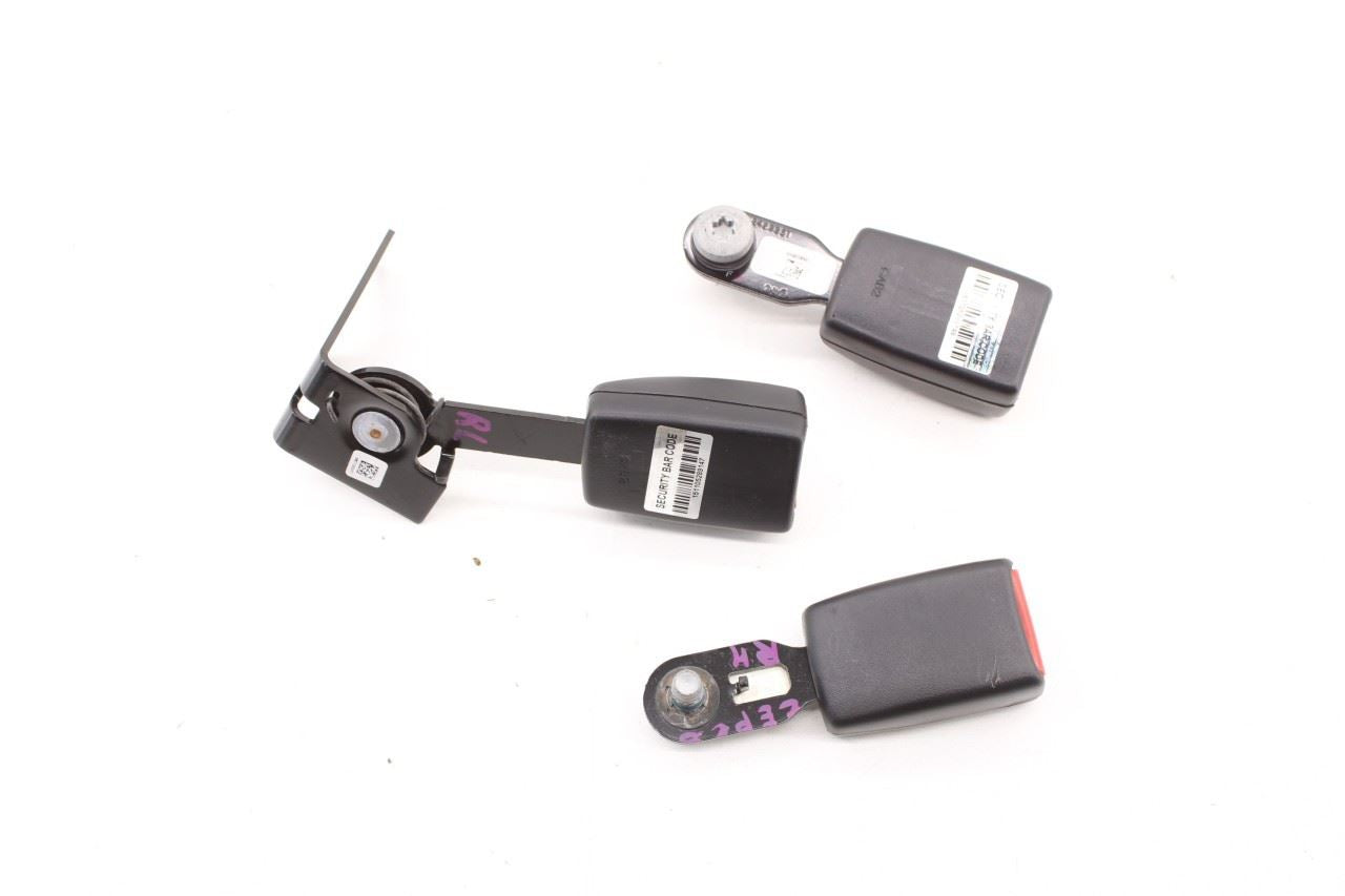 11-18 Jeep Grand Cherokee 4WD Rear RH LH and Center 2nd Row Seat Belt Buckle Set - Alshned Auto Parts