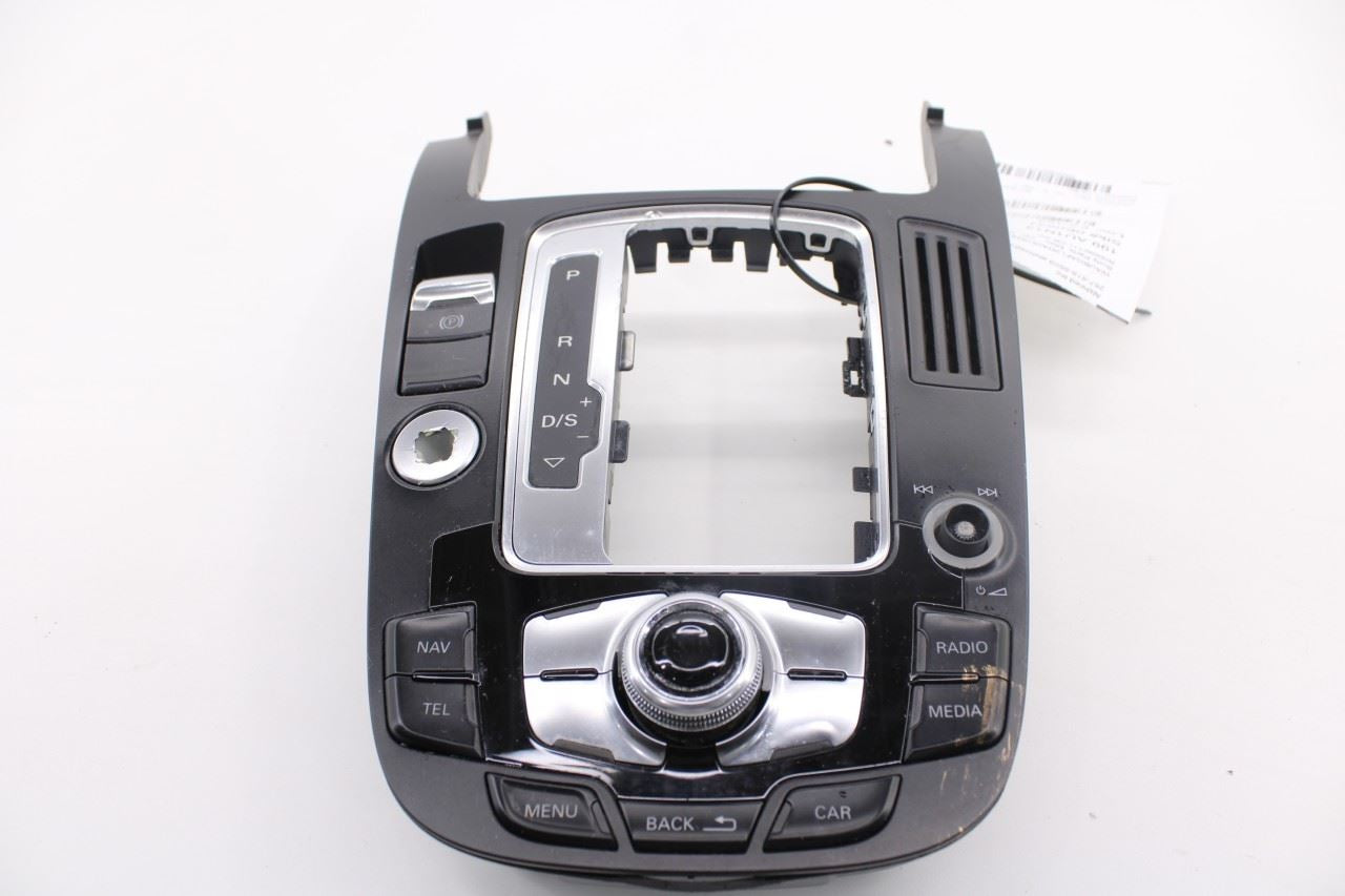 2013-16 Audi S4 Premium Plus Console Shifter Bezel w/ Multi Control Panel *ReaD* - Alshned Auto Parts