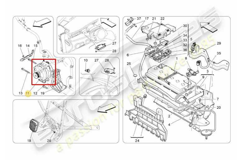 2017-2021 Maserati Ghibli 3L Alternator Generator 675000572 OEM - Alshned Auto Parts