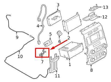 2018-2020 Ford F150 Receiver USB Port Cable Wire Harness JL3T-14D202-BC OEM - Alshned Auto Parts