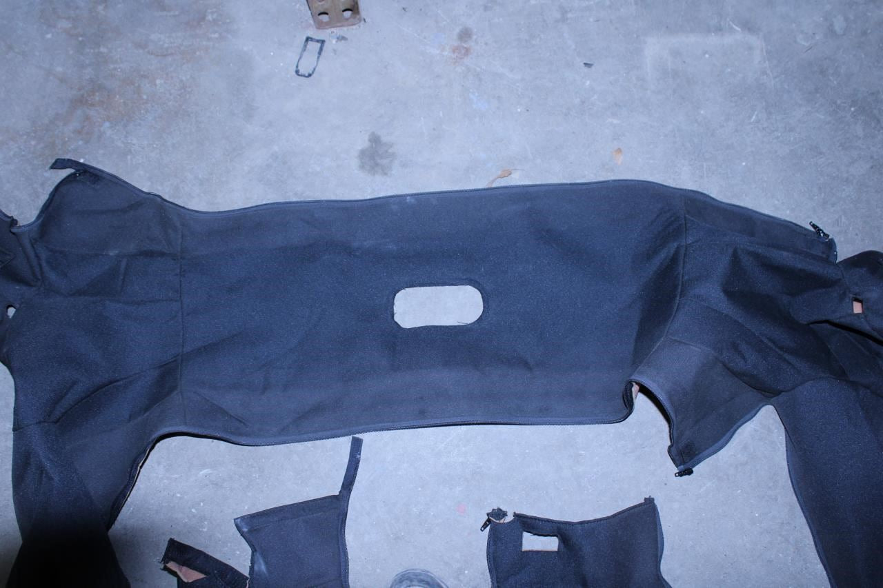 2011-18 Jeep Wrangler Right and Left Roll Sport Bar Padding Cover Set 1AH62DX9AG - Alshned Auto Parts