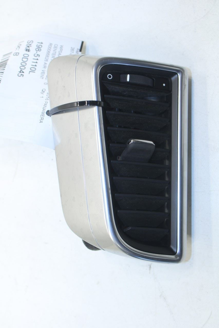 10-16 Porsche Panamera 4 Driver Left Side Lower B-Pillar Air Vent Louver Grille - Alshned Auto Parts