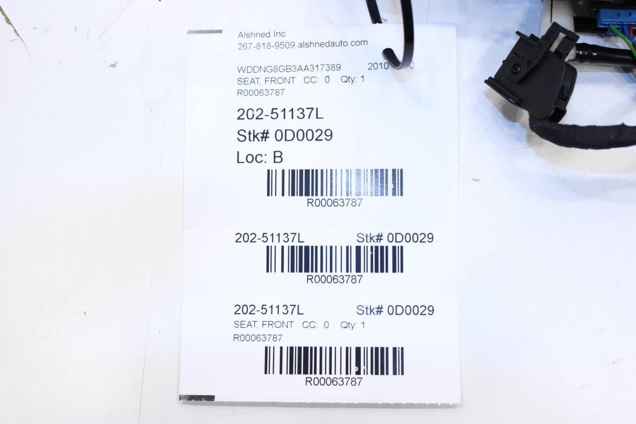 07-2013 Mercedes-Benz S550 Front Left Dynamic Seat Control Module 000-800-76-78 - Alshned Auto Parts