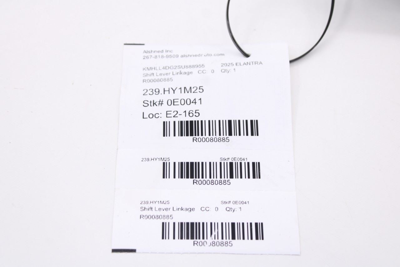 2021-25 Hyundai Elantra SE 2.0L Auto Transmission Gear Shift Lever Control Cable - Alshned Auto Parts
