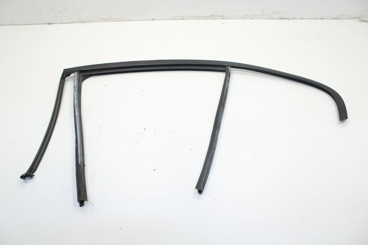 2013-15 BMW 328i xDrive RR LH Door Window Run Channel Weatherstrips w/ Moldings - Alshned Auto Parts