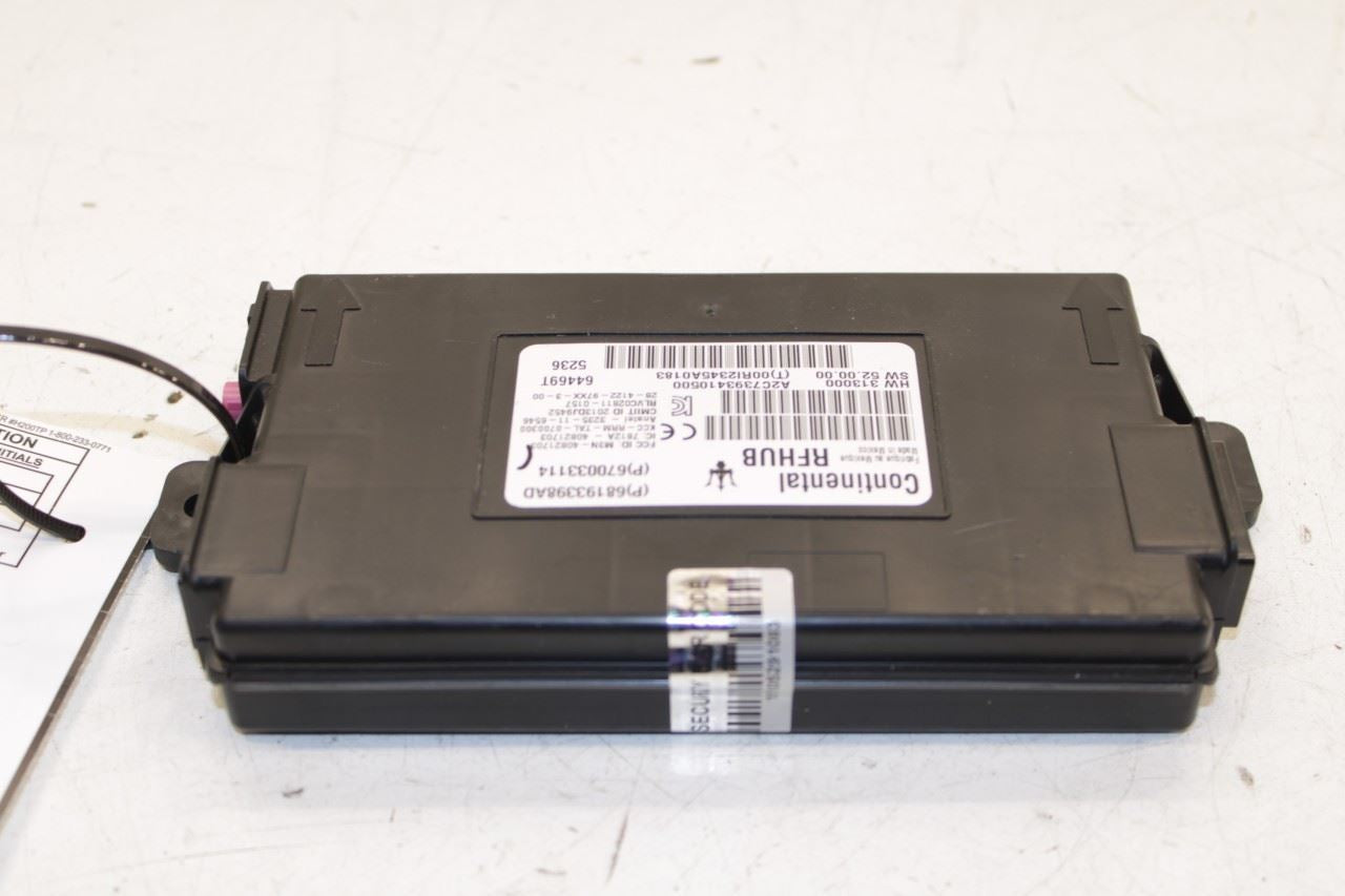 2016 Maserati Ghibli S Q4 3.0L Passive Remote Keyless Entry Start Control Module - Alshned Auto Parts