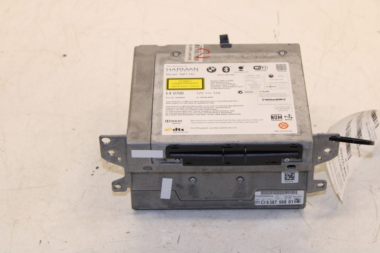 2011-2017 BMW X3 xDrive28i Harman Audio Radio Receiver 65129387568 OEM - Alshned Auto Parts