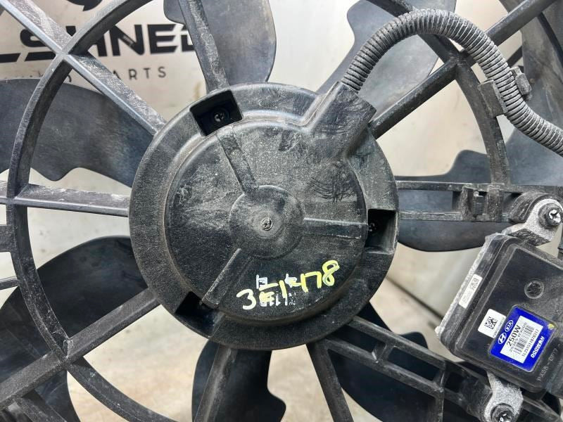 2016-2018 Hyundai Tucson 1.6L Radiator Cooling Fan Motor Assembly 25380-D3100 - Alshned Auto Parts