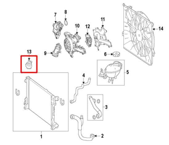 2012-2015 Mercedes-Benz ML350 3.5L RWD Radiator Auxiliary Water Coolant Pump - Alshned Auto Parts
